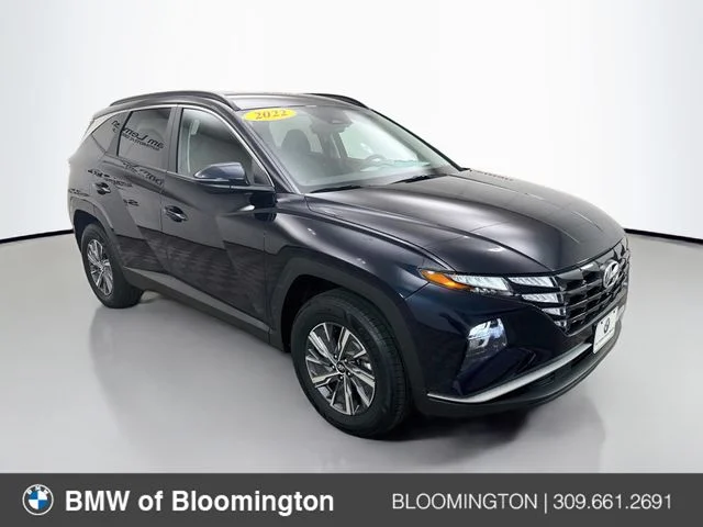 2022 Hyundai Tucson Hybrid Blue for sale at BMW of Bloomington