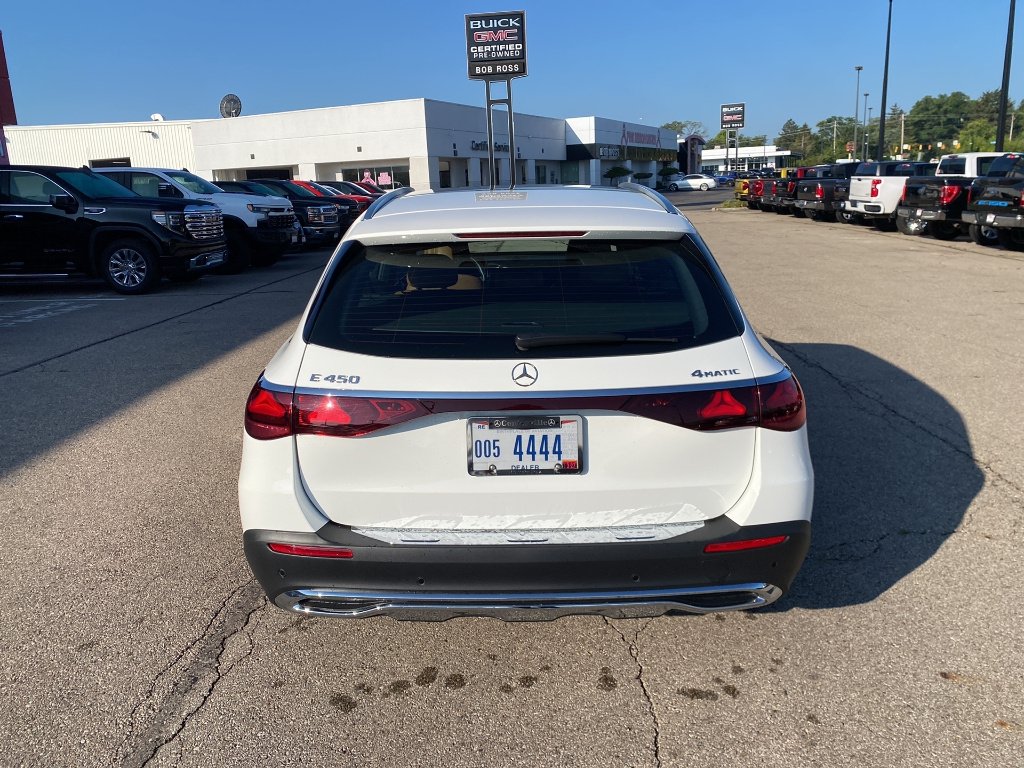 Certified Used 2024 Polar White Mercedes-Benz E 450 4MATIC® All-Terrain image 3