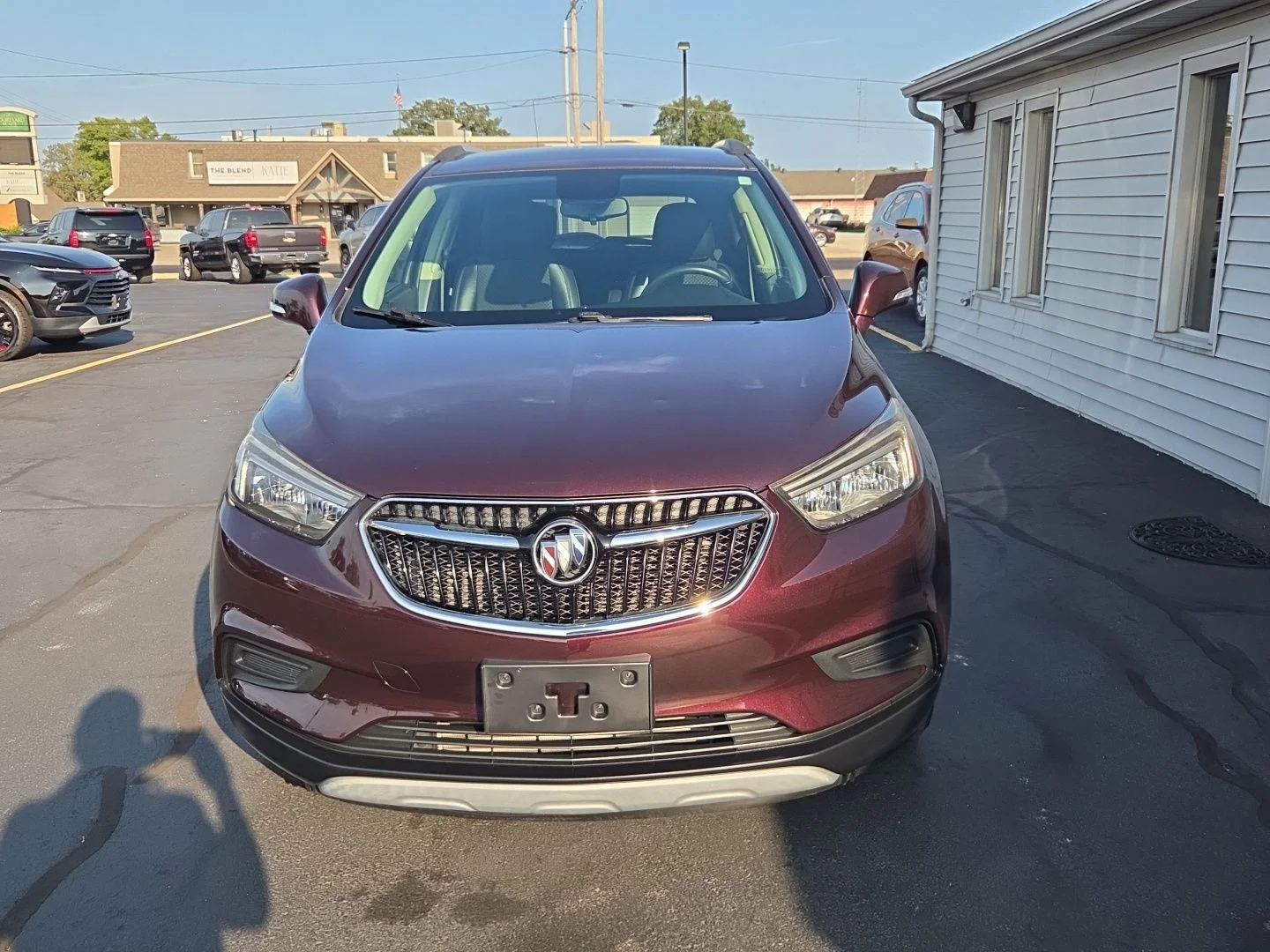 Used 2017 Black Cherry Metallic Buick Preferred image 6