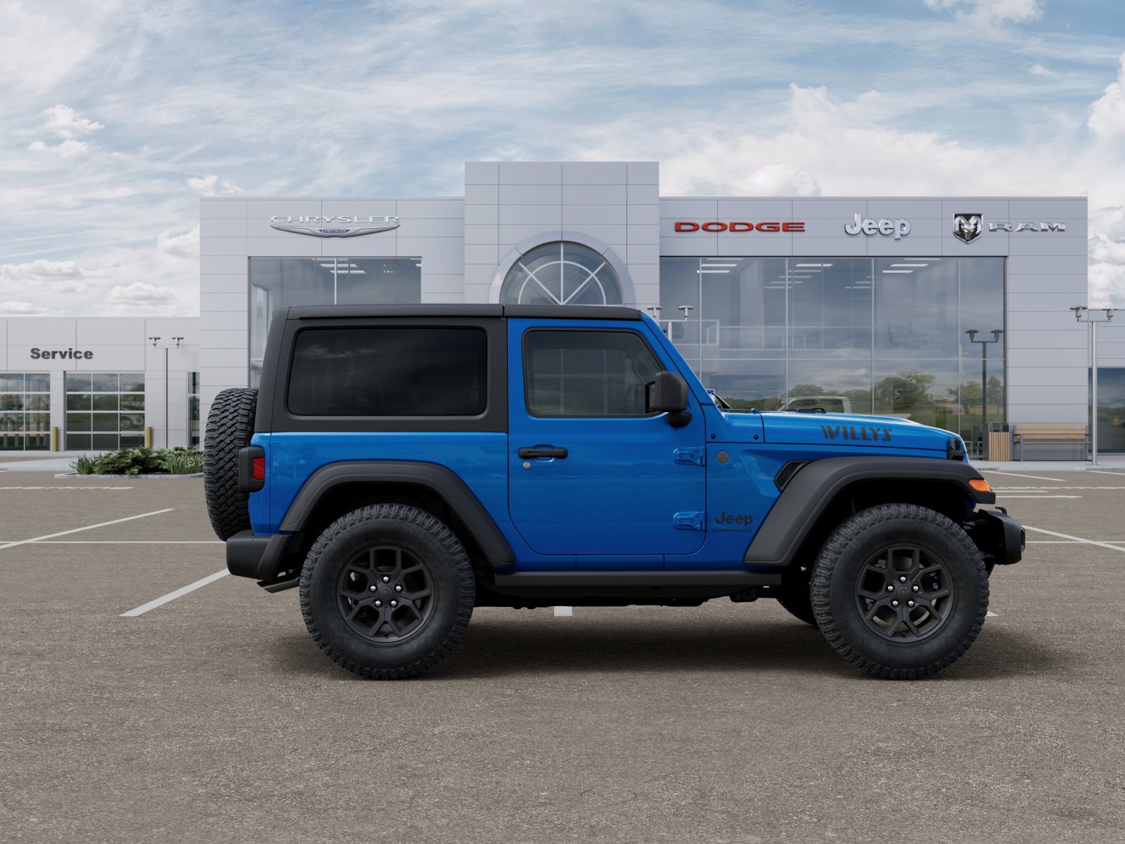 New 2026 Hydro Blue Pearlcoat Jeep Willys image 40