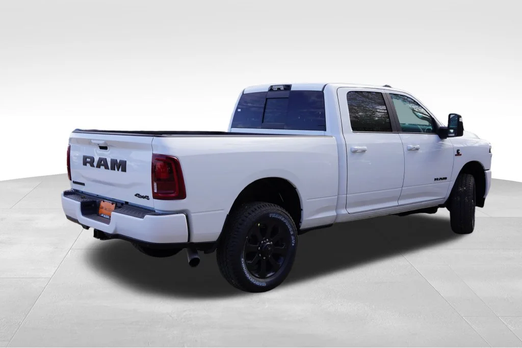 New 2027 Bright White Clear-Coat Exterior Paint RAM Laramie image 3