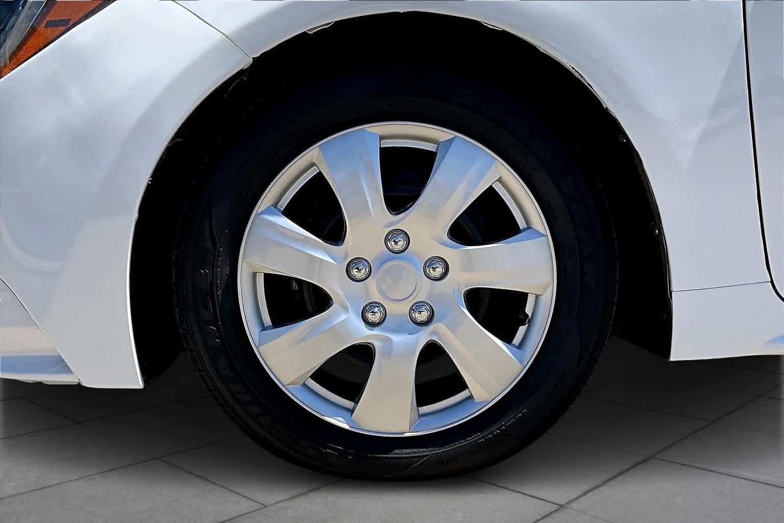 Used 2021 Super White Toyota LE image 11