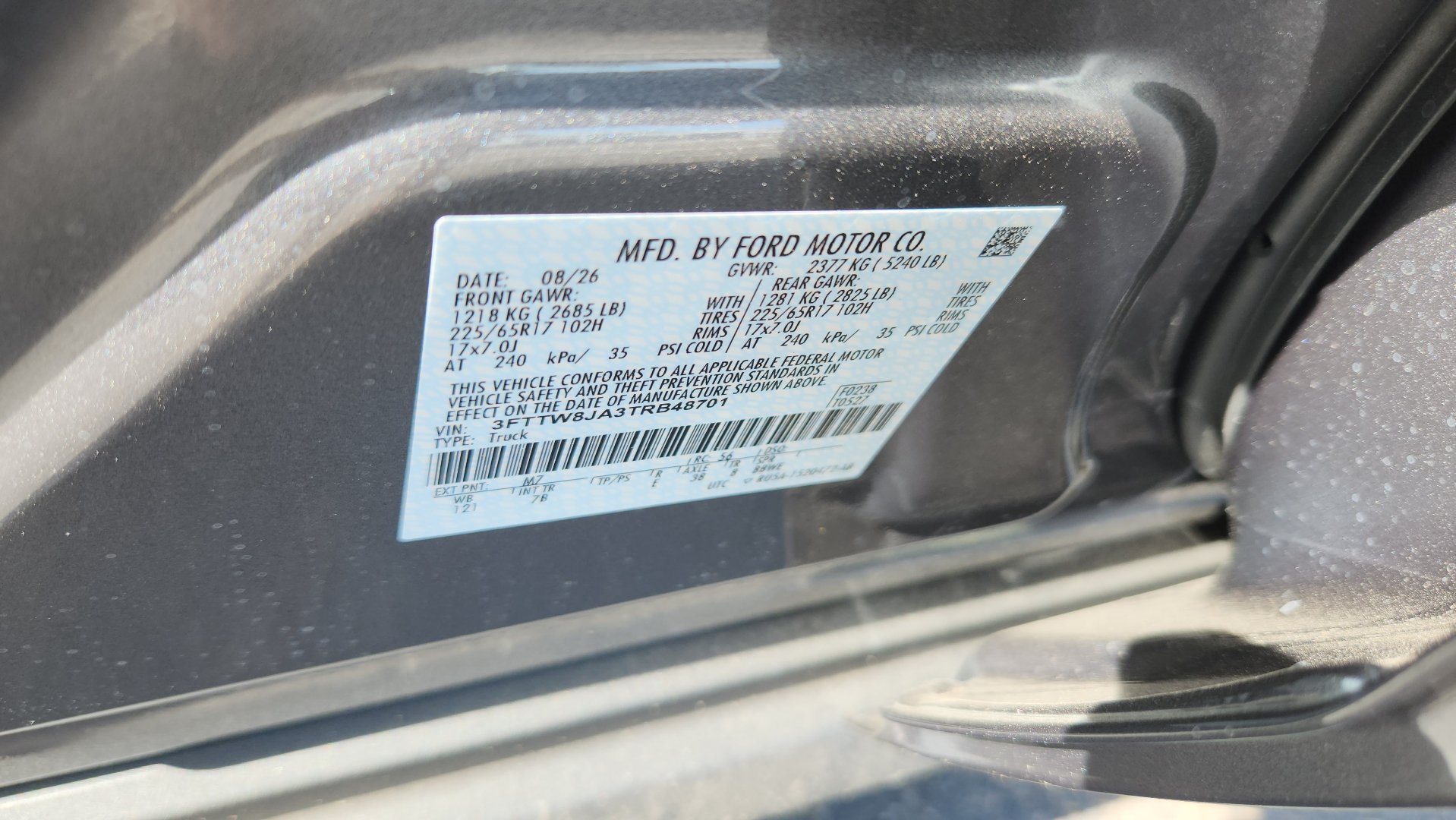 New 2026 Carbonized Gray Metallic Ford XLT image 11