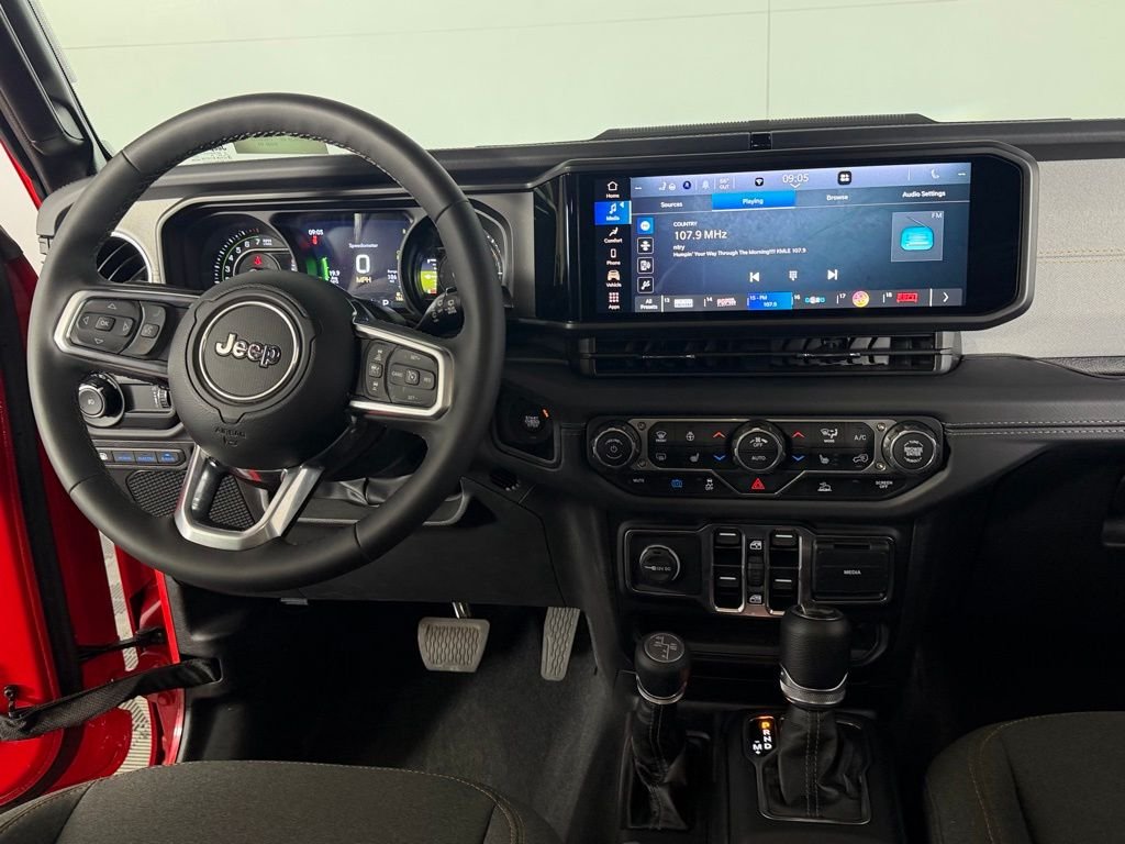 Certified Used 2025 Red Jeep Sahara 4xe image 14