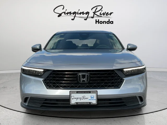 Used 2024 Solar Silver Metallic Honda EX image 2