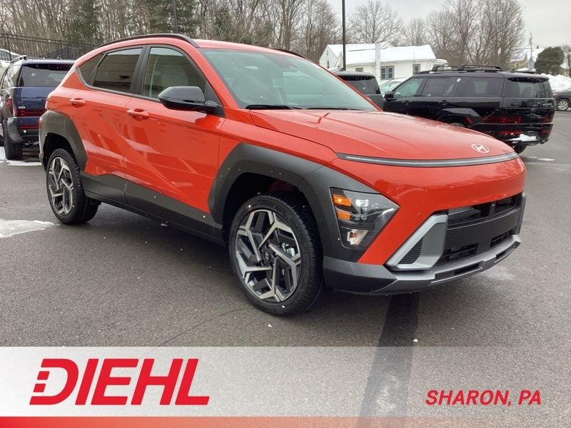 New 2026 Orange Hyundai SEL Premium image 1