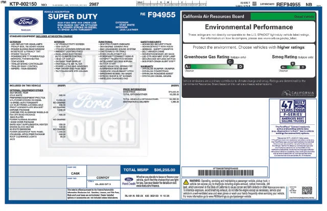 Certified Used 2024 Star White Ford King Ranch image 47