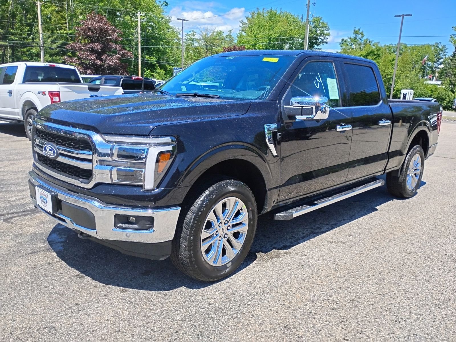 New 2026 Agate Black Metallic Ford Lariat® image 3