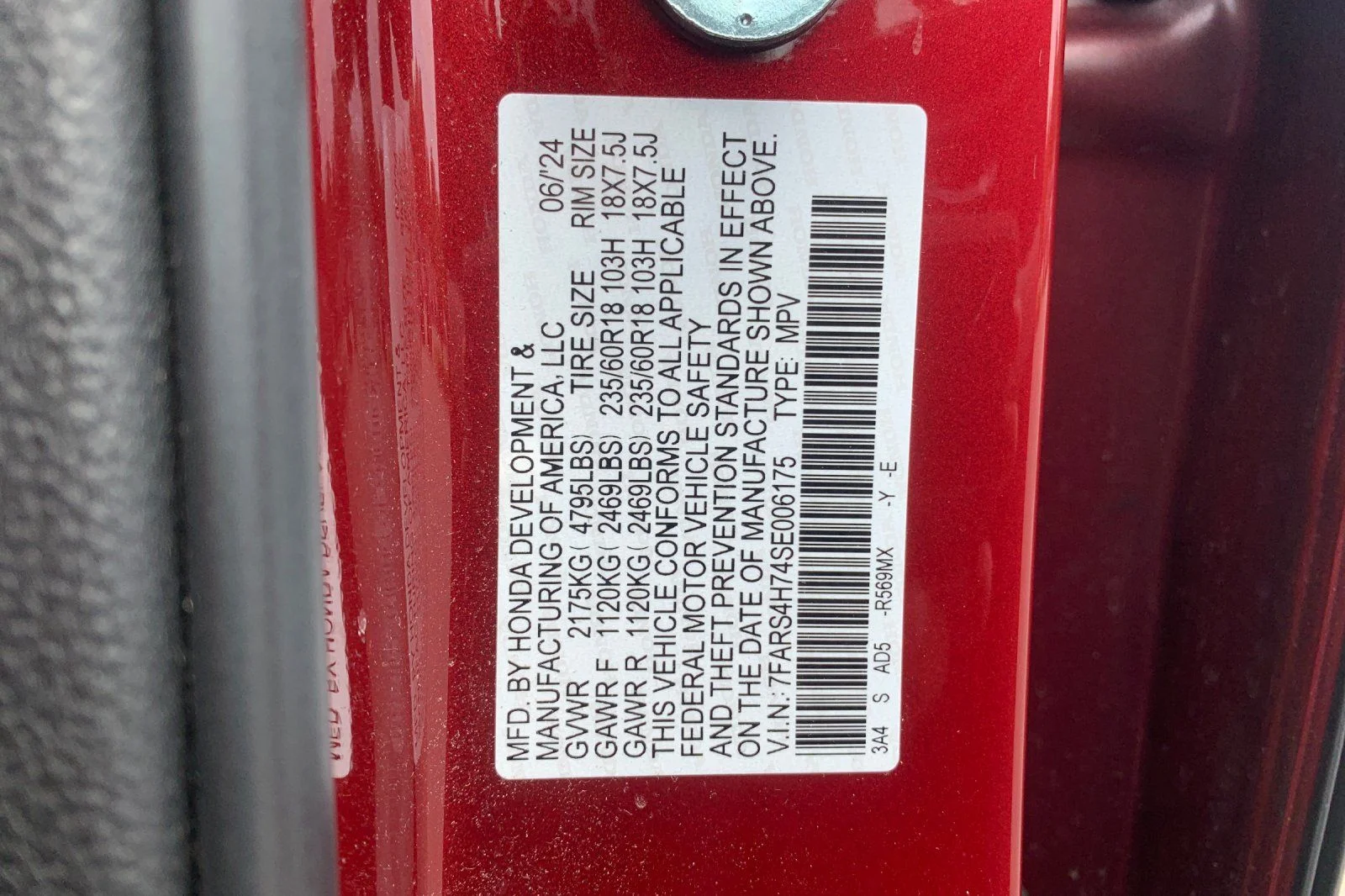 Used 2025 Red Honda EX-L image 34