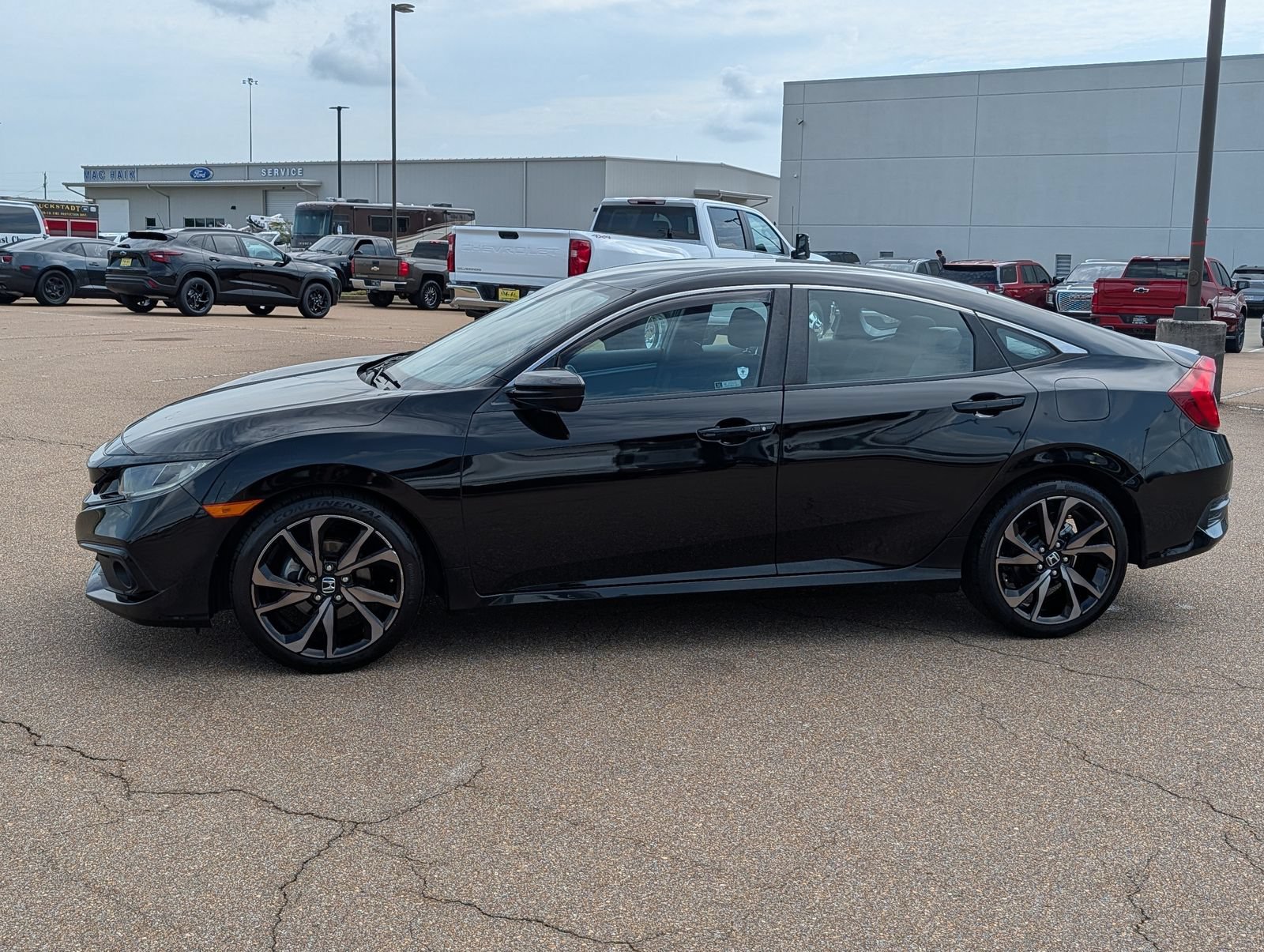 Used 2021 Honda Civic Sport with VIN 2HGFC2F87MH527952 for sale in Madison, MS
