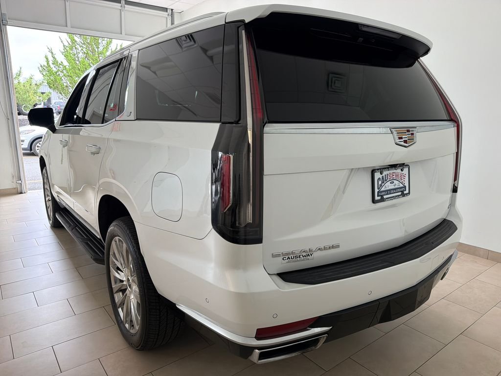 Used 2022 White Cadillac Premium Luxury image 5