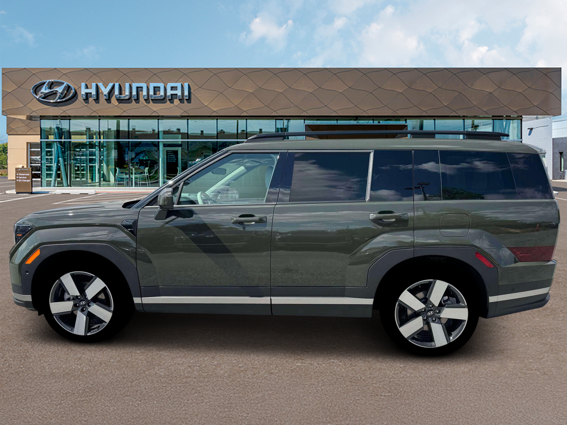 New 2026 Green Hyundai Limited FWD image 3
