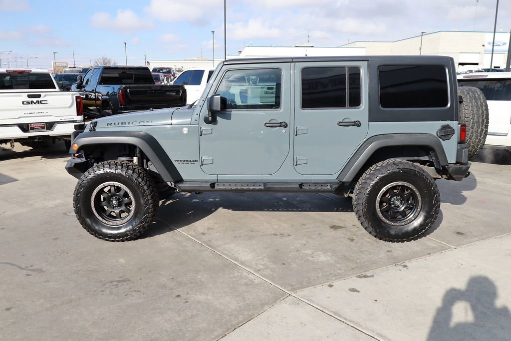 Used 2015 Anvil Clearcoat Jeep Rubicon image 3
