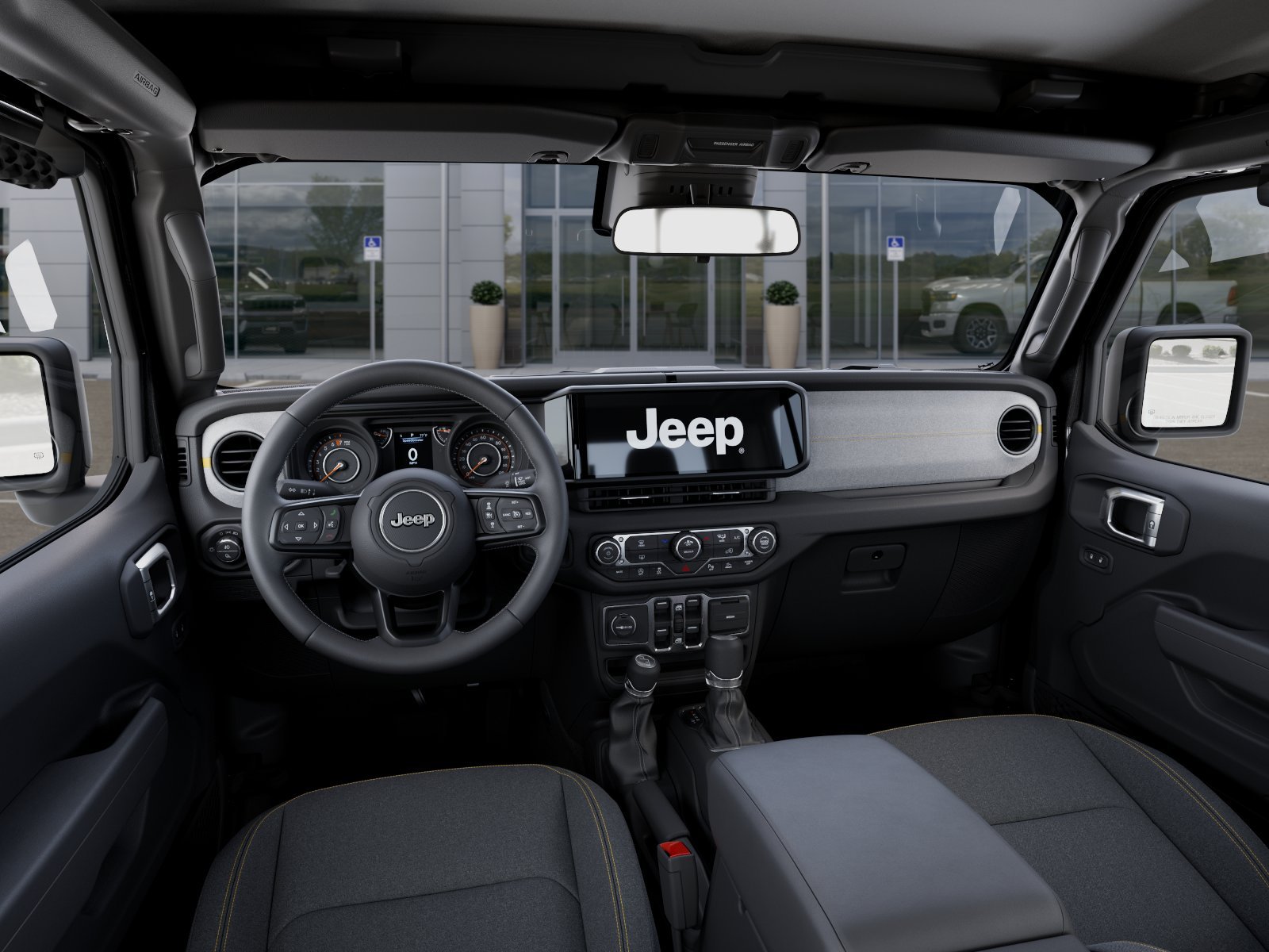 New 2026 Granite Crystal Metallic Clearcoat Jeep Sport S image 32