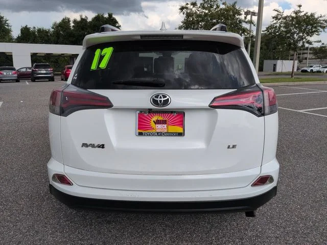 Used 2017 White Toyota LE image 5