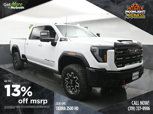 2026 GMC Sierra 2500HD AT4X
