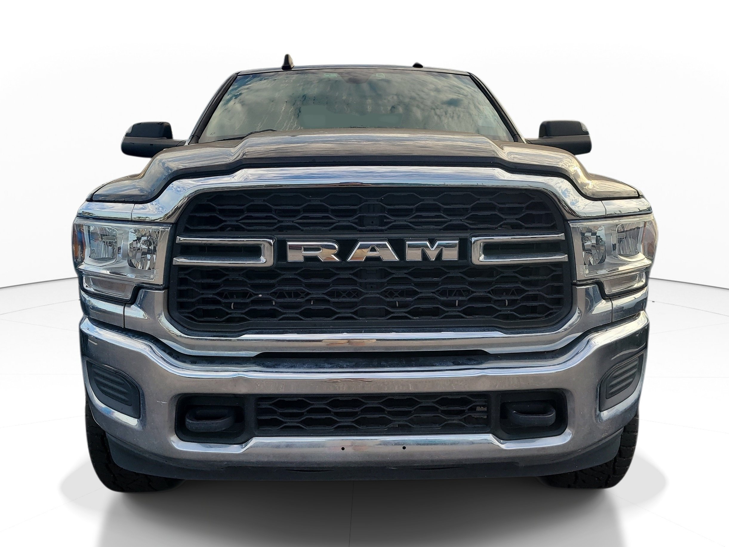 Used 2020 Diamond Black Crystal Pearlcoat Ram Tradesman image 2