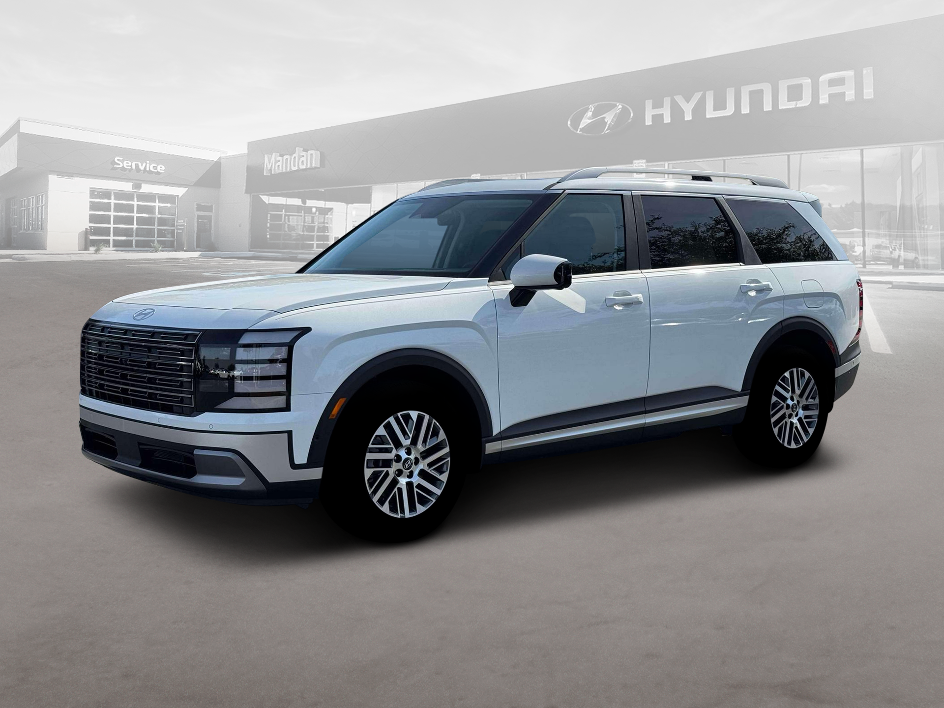 New 2026 White Hyundai SEL Premium AWD image 2