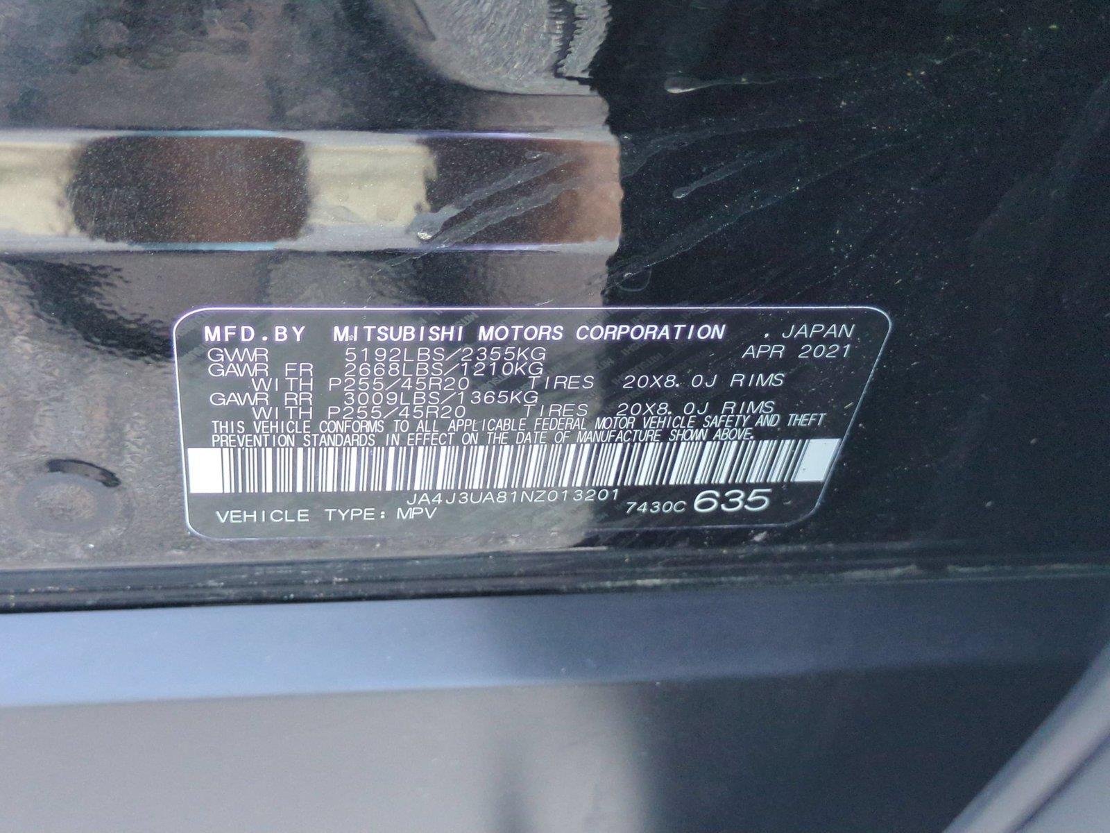 Used 2022 Labrador Black Pearl Mitsubishi SE image 43