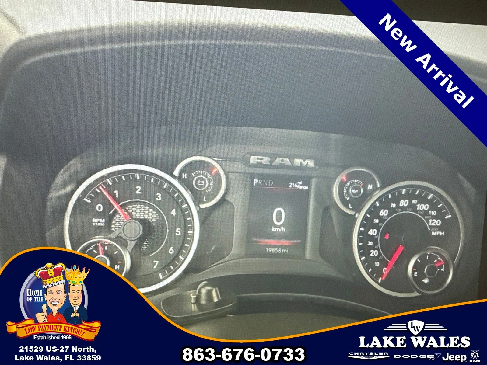 Certified Used 2025 White Ram Big Horn image 7