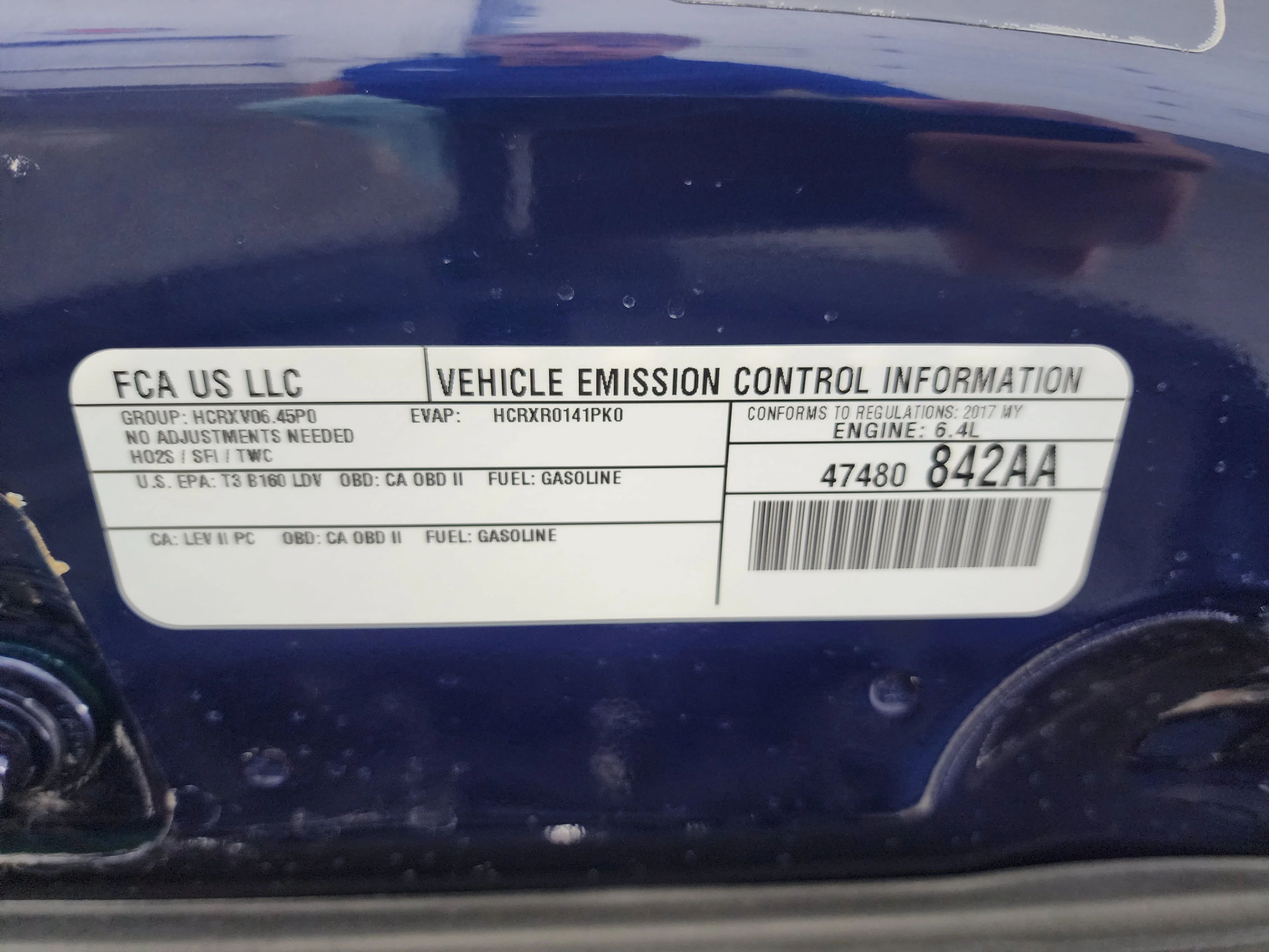 Used 2017 Contusion Blue Pearlcoat Dodge R/T image 27