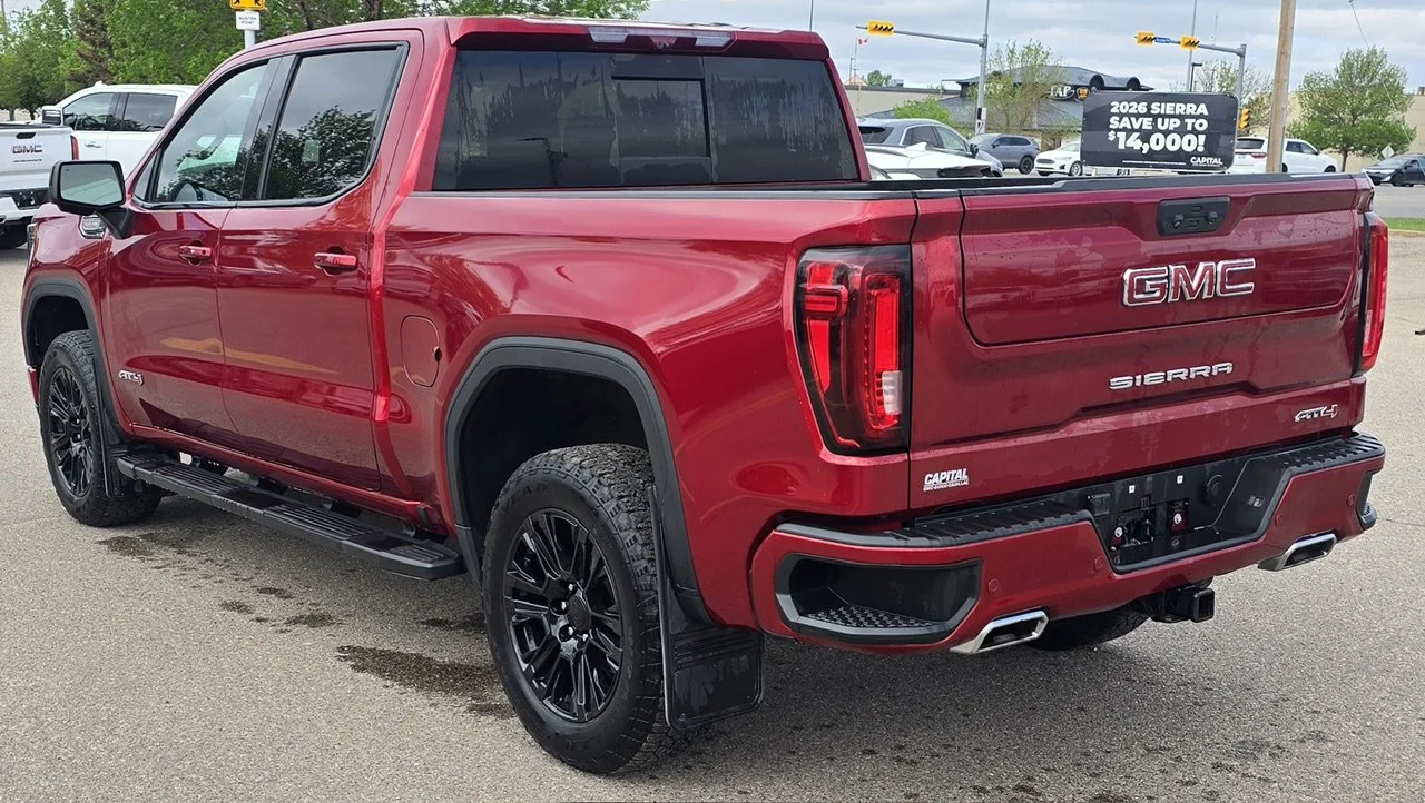Used 2023 Red GMC AT4 Crew Cab image 3