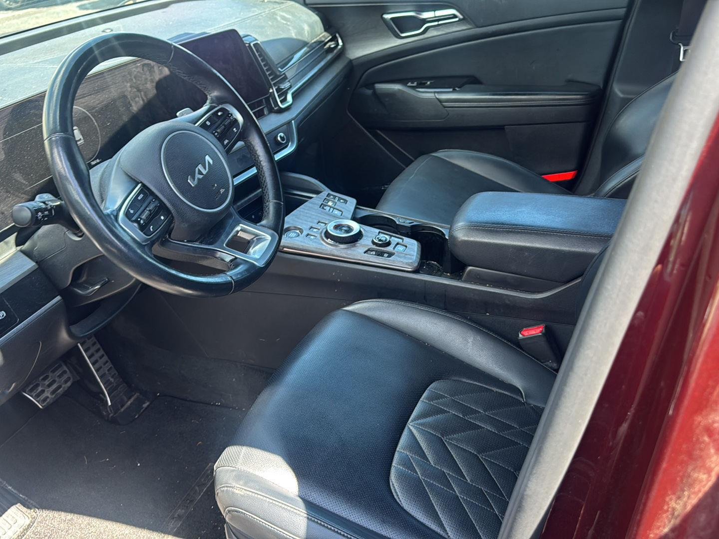 Used 2023 Dawning Red KIA X-LINE PRESTIGE image 8