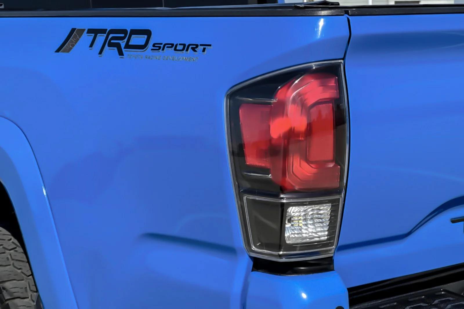 Certified Used 2021 VOO DOO BLUE Toyota TRD Sport image 25