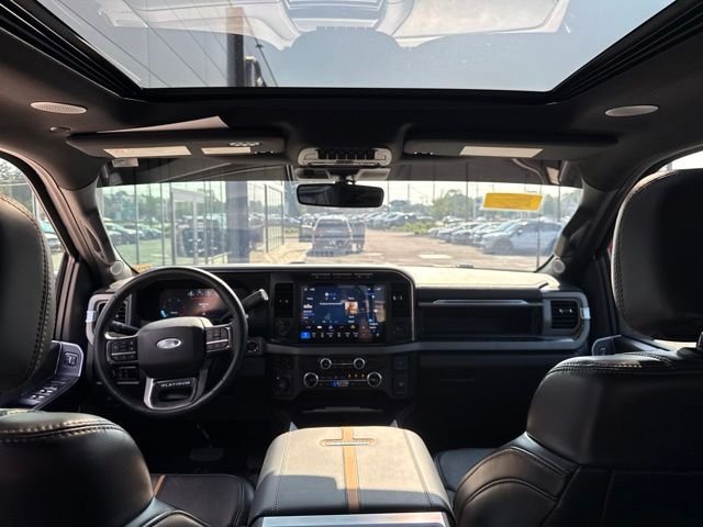 Used 2024 White Metallic Ford Platinum image 13