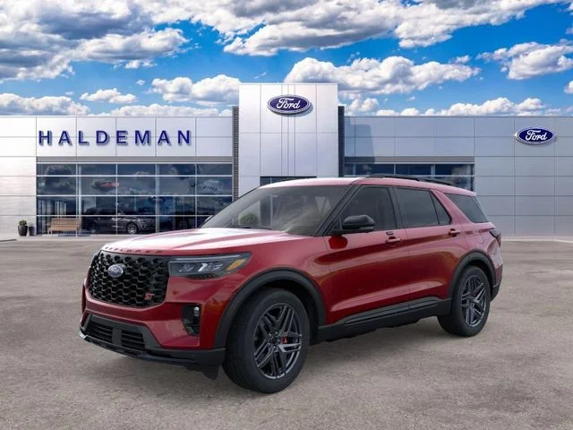 New 2026 Rapid Red Metallic Tinted Clearcoat Ford ST image 1
