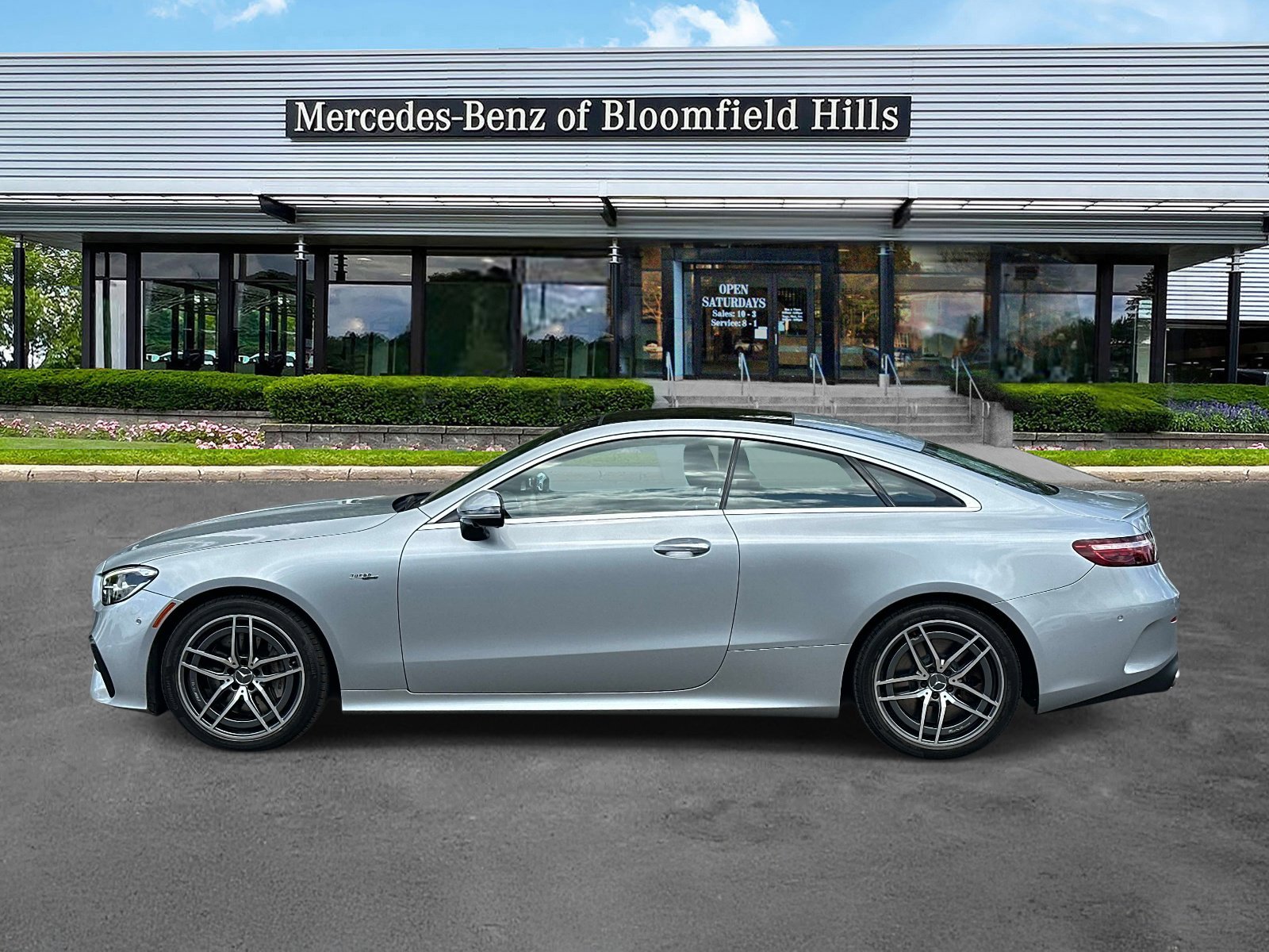 Certified Used 2021 Cirrus Silver Metallic Mercedes-Benz AMG® E 53 image 2