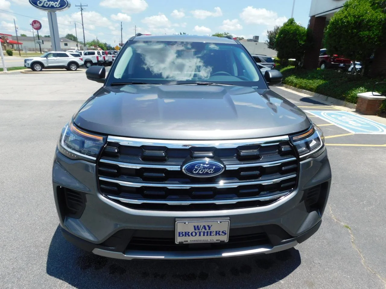 New 2026 Carbonized Gray Metallic Ford Active image 3