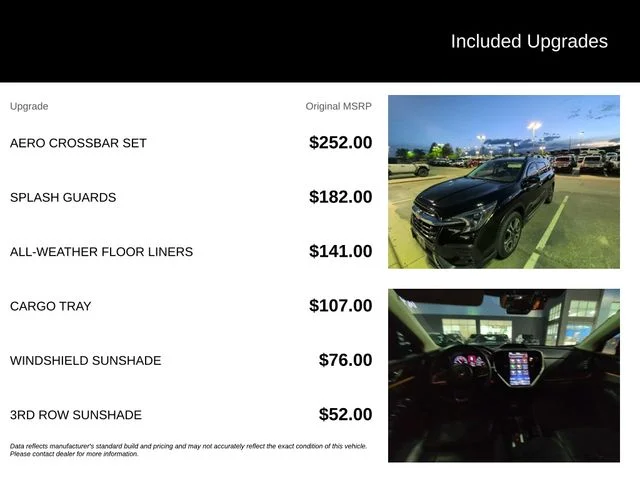 Used 2024 Black Subaru Touring image 5