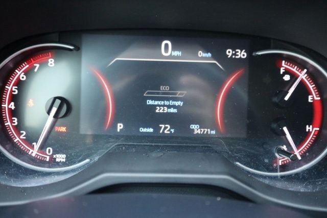 Used 2023 Magnetic Gray Metallic Toyota LE image 23