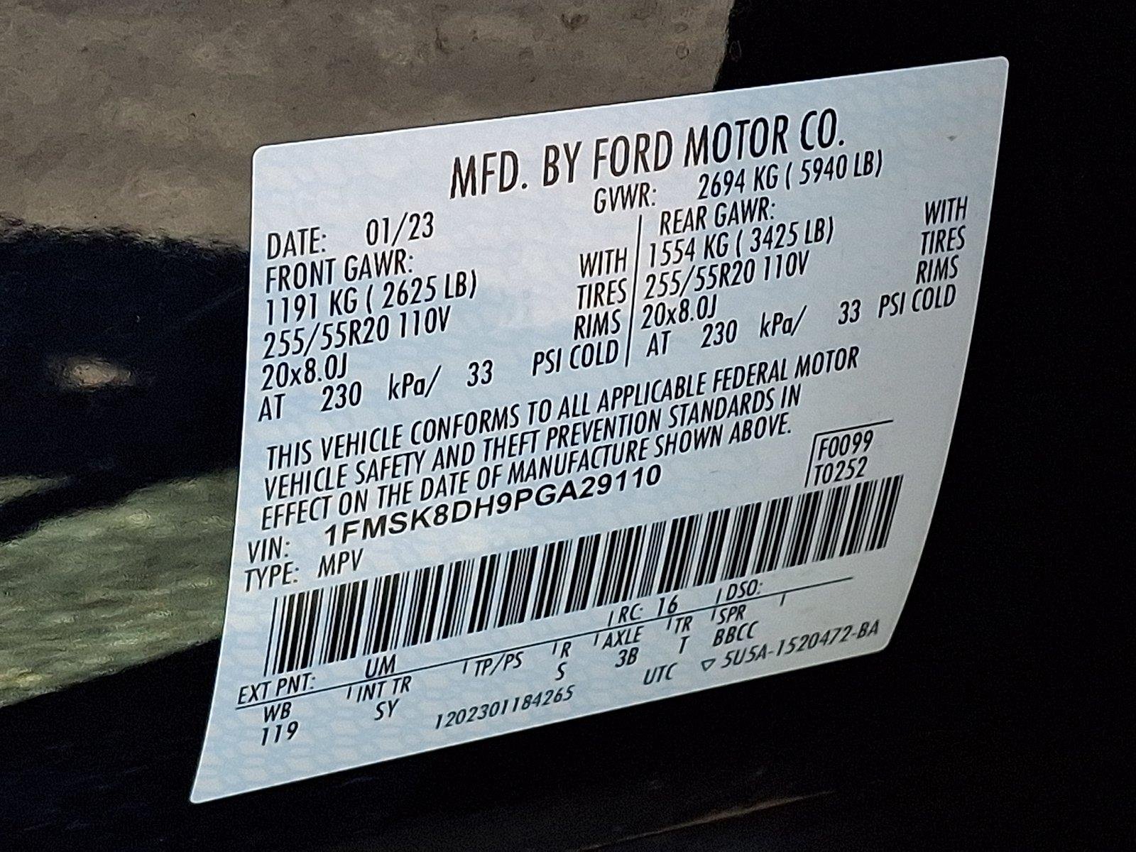 Used 2023 Agate Black Ford XLT image 28