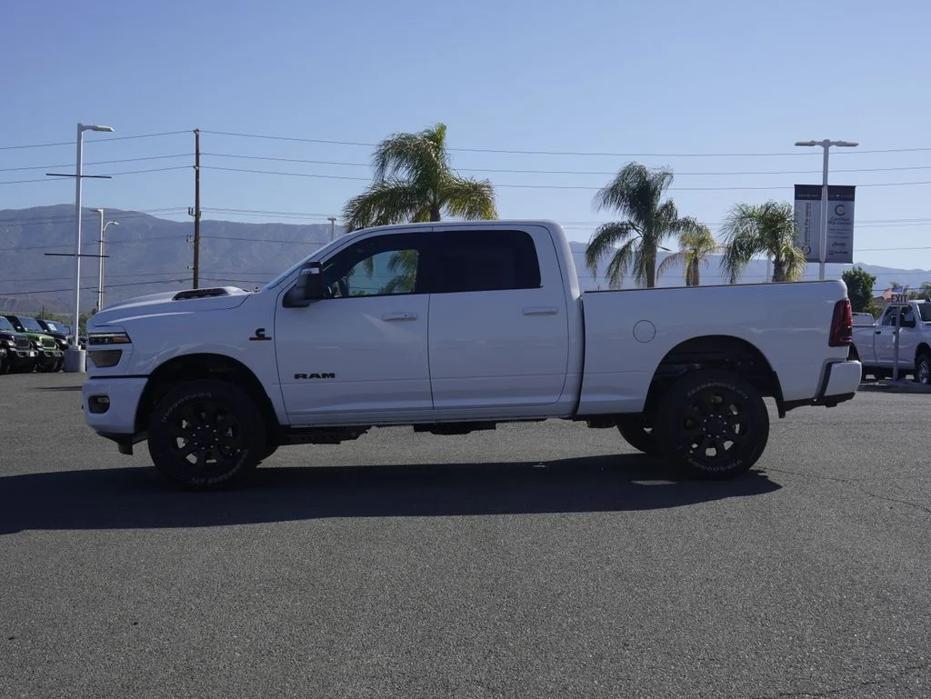 New 2026 Bright White Clear-Coat Exterior Paint RAM Laramie image 6