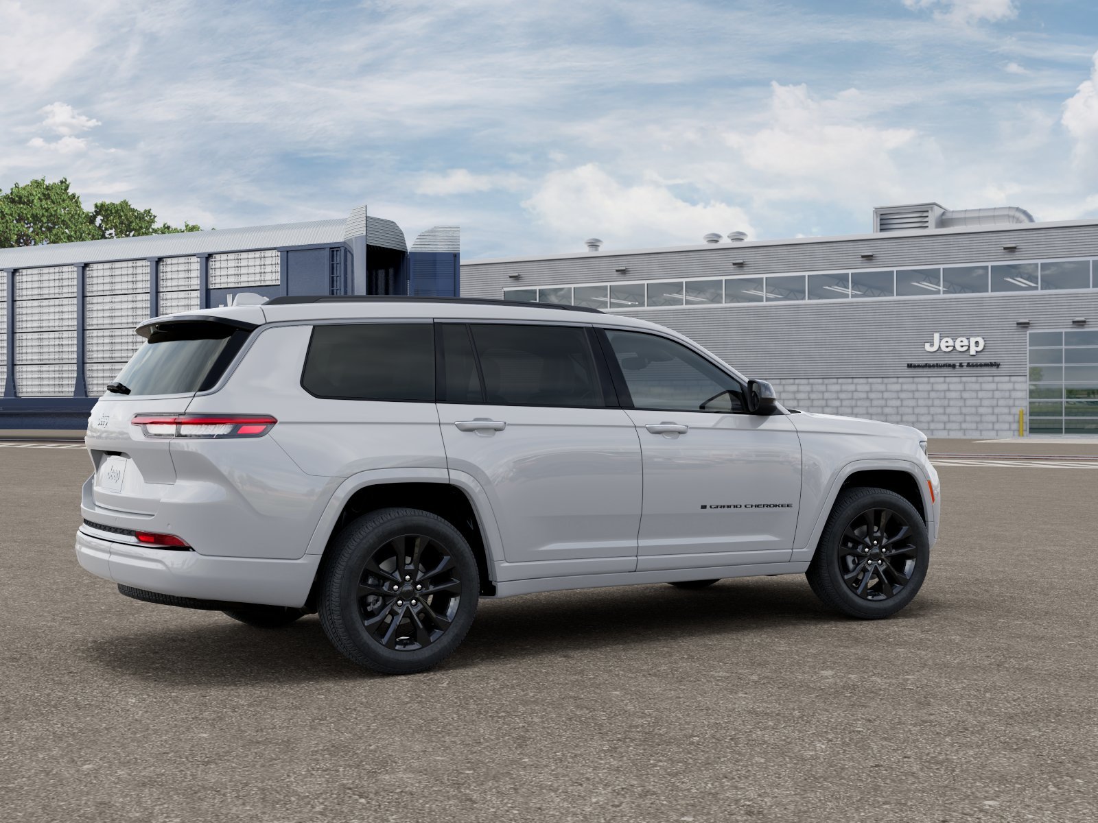New 2026 Bright White Clear-Coat Exterior Paint Jeep Limited image 2