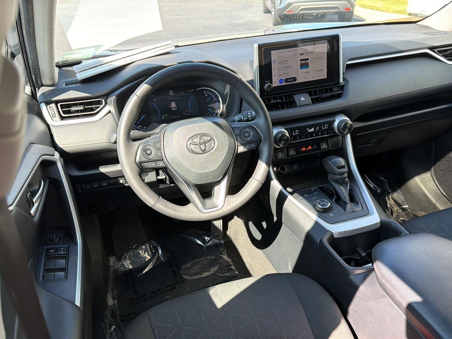 Used 2023 Silver Sky Metallic Toyota Hybrid XLE image 18