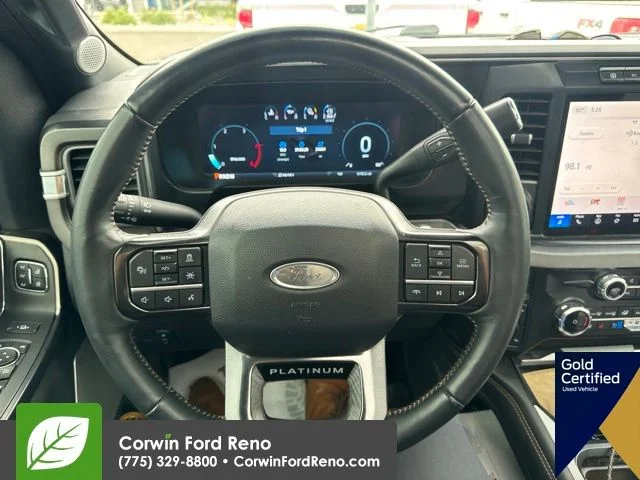 Used 2024 Black Metallic Ford Platinum image 16