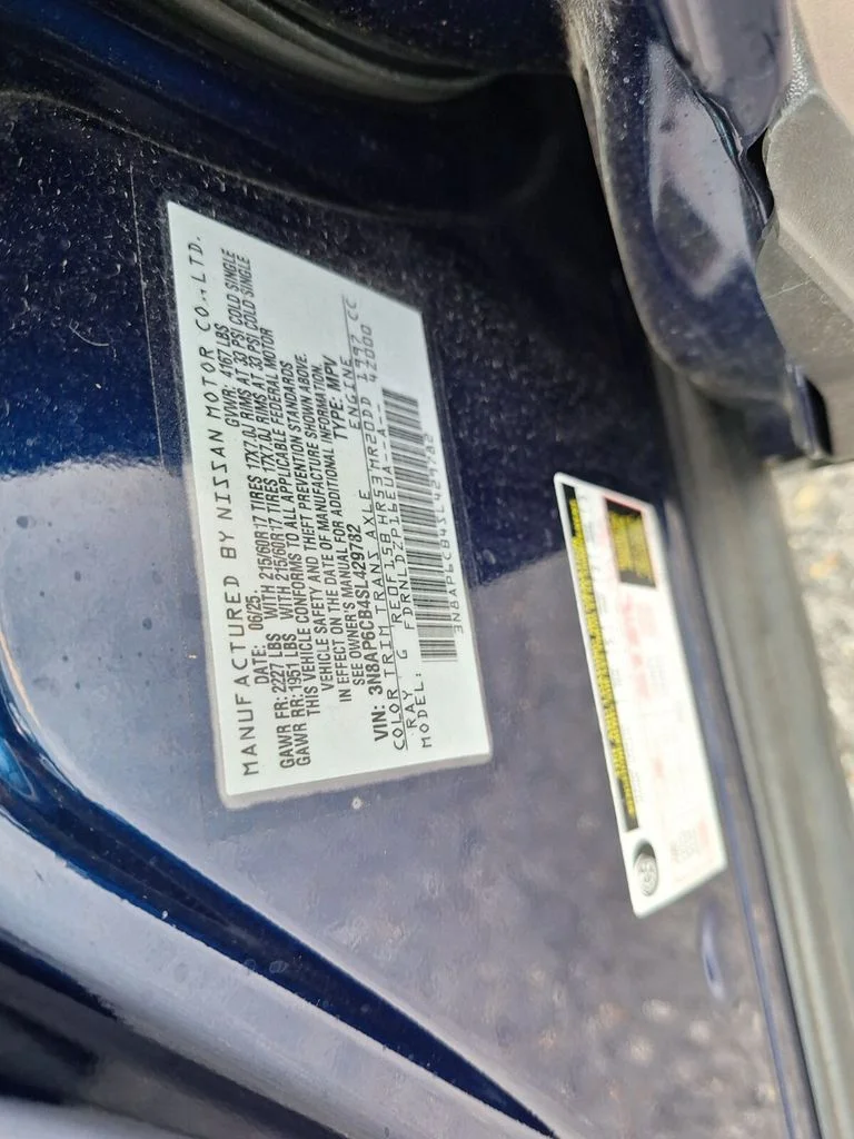 Certified Used 2025 Blue Nissan SV image 30