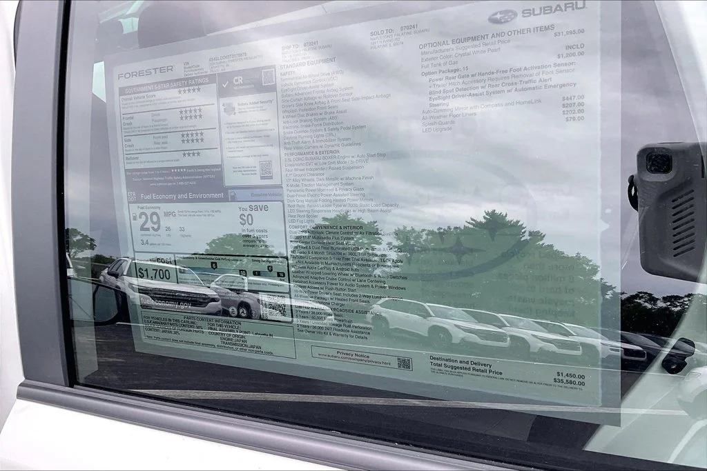 New 2026 CRYSTAL WHITE PEARL Subaru Premium image 13