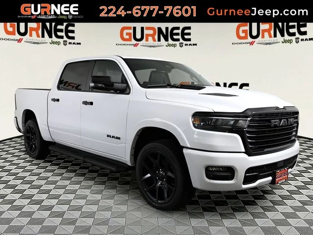 New 2026 Bright White Clear-Coat Exterior Paint RAM Laramie image 1