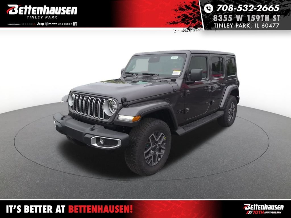 New 2026 Granite Crystal Metallic Clear-Coat Exterior Paint Jeep Sahara image 1