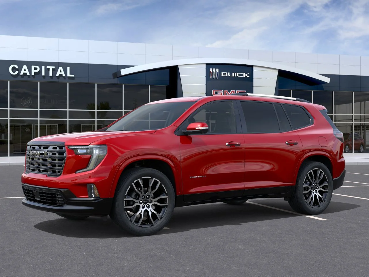 New 2026 VOLCANIC RED TINTCOAT GMC Denali Ultimate image 3