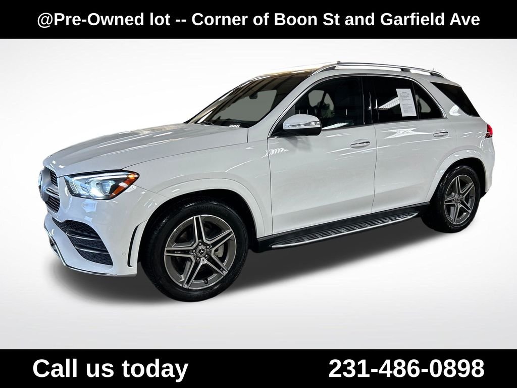 Used 2022 White Mercedes-Benz GLE 350 image 1