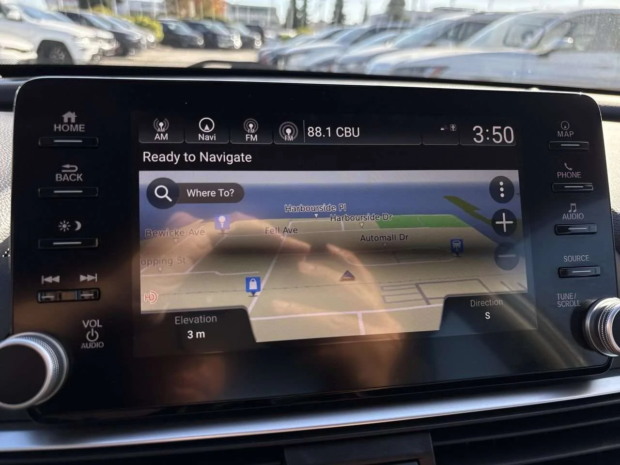 Used 2019 Lunar Silver Metallic Honda Sedan Sport CVT Dilawri Certified   No Accident image 26