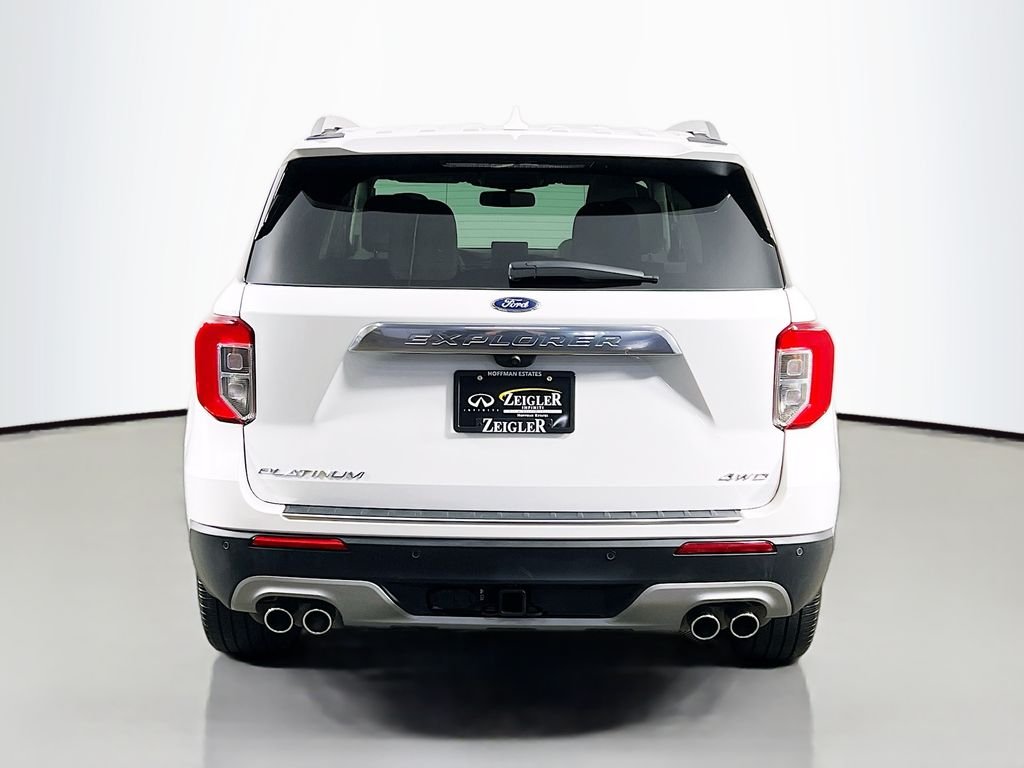Used 2023 Star White Metallic Tri-Coat Ford Platinum image 6