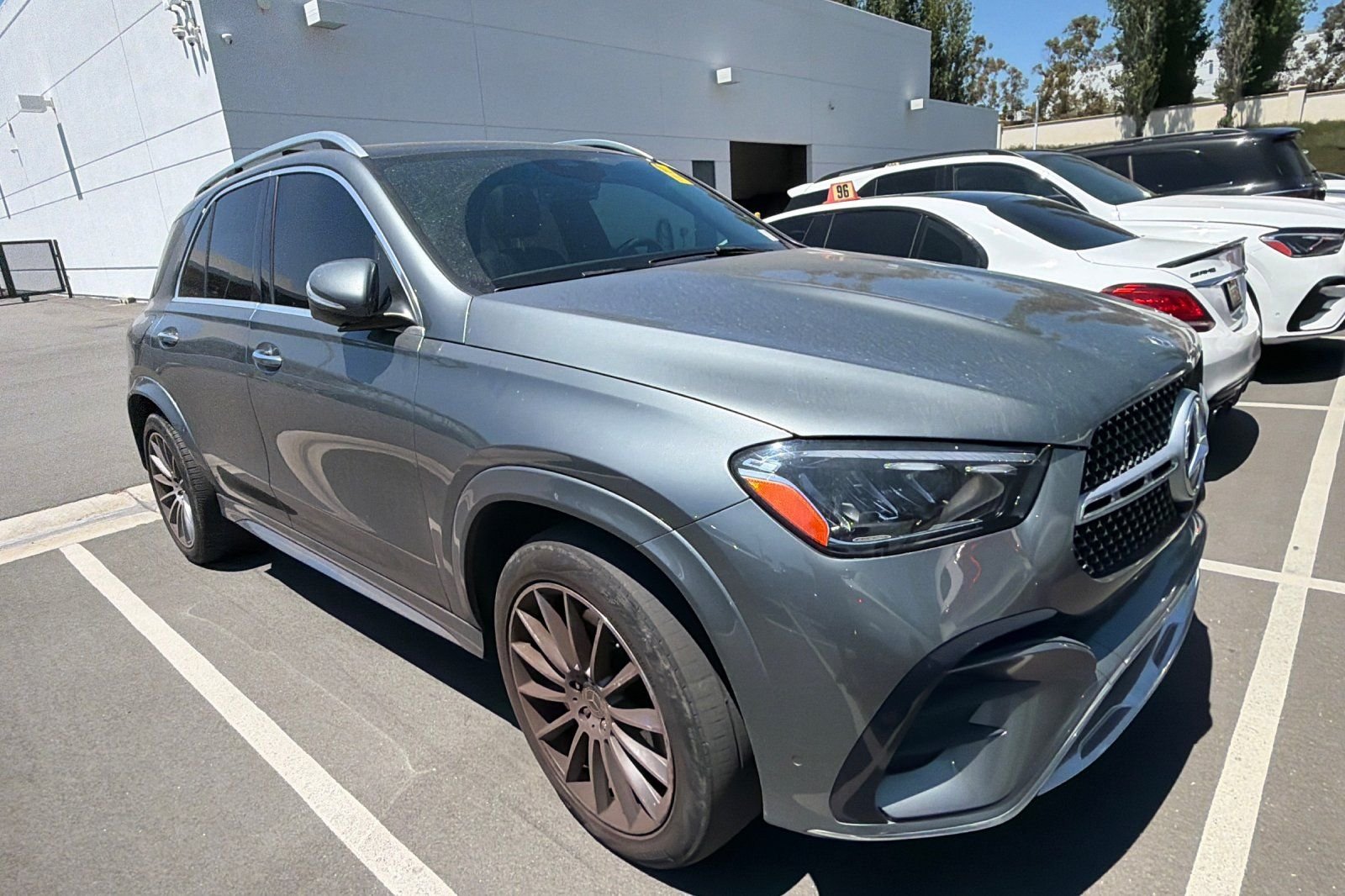 Certified Used 2024 Gray Mercedes-Benz GLE 350 image 3