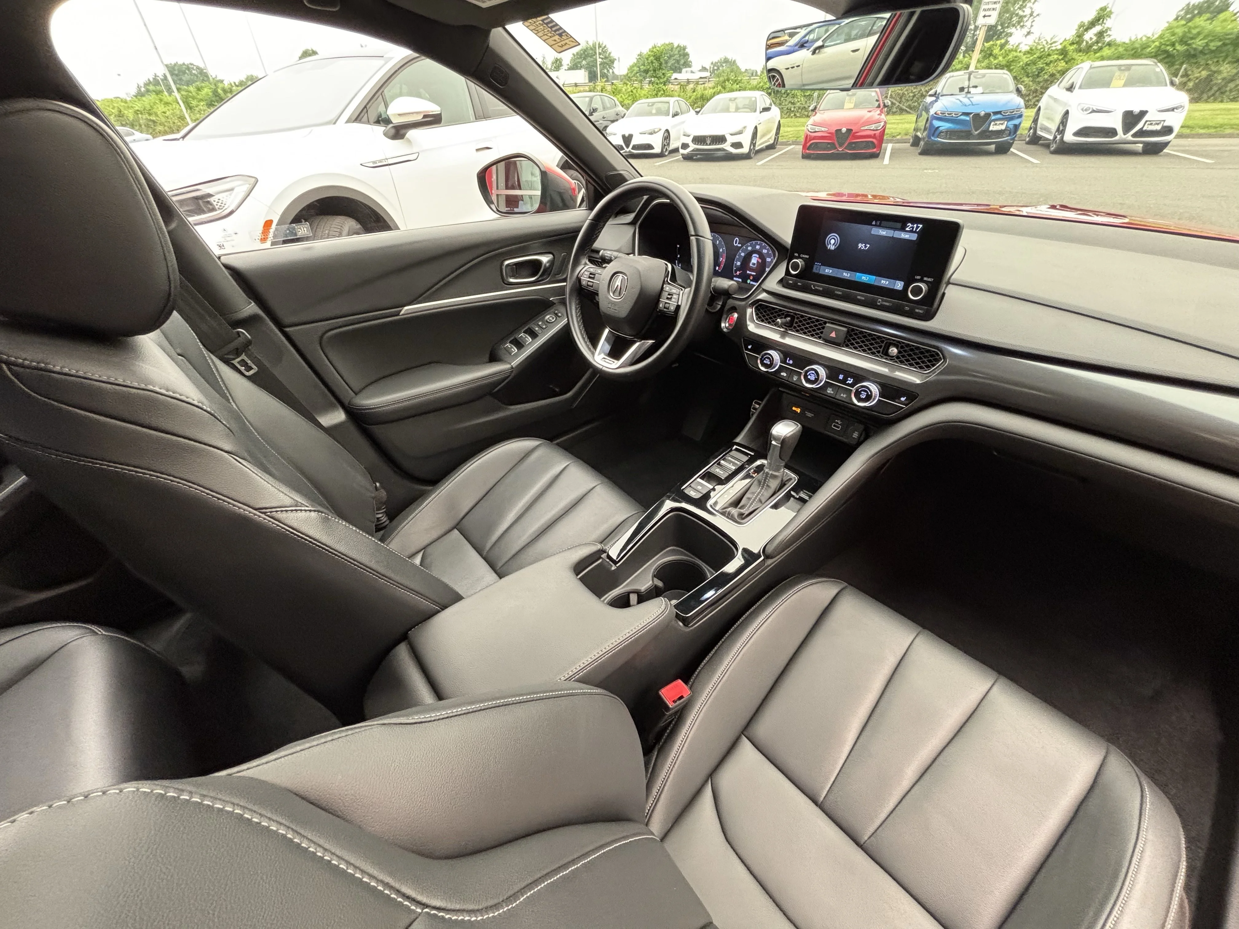 Used 2025 Performance Red Pearl Acura A-Spec Package image 35