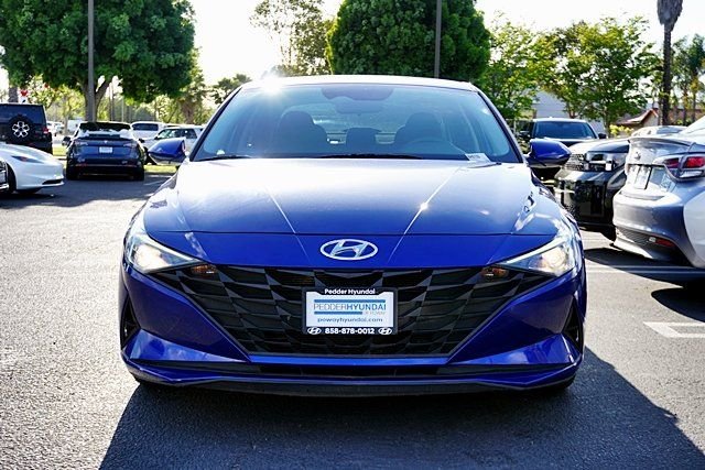 Used 2021 Blue Hyundai SEL image 4